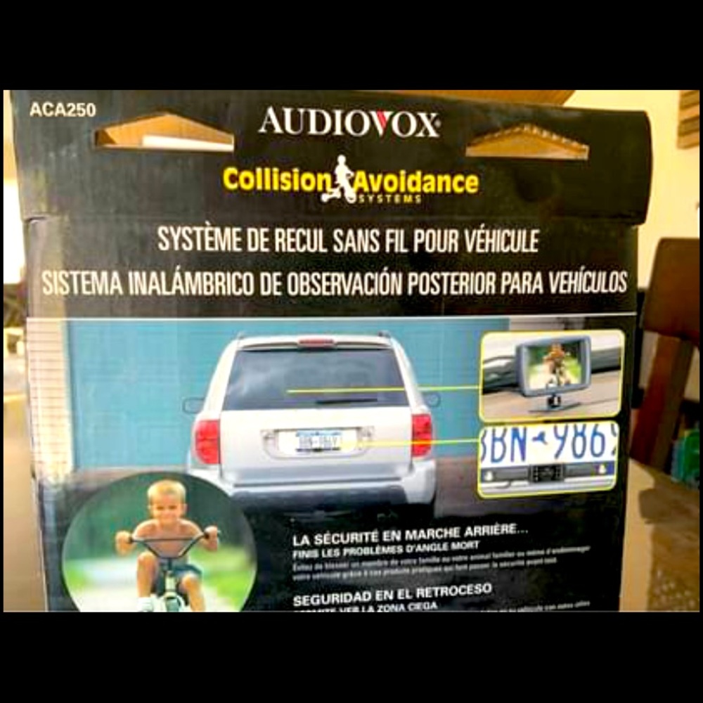 Audiovox backup camera
